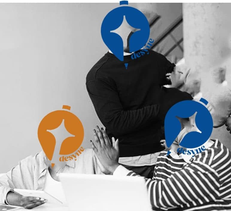 The Desyne team working together